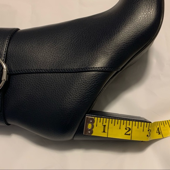 NEW Jones New York Size 8.5 Women Navy Blue Boots - Picture 6 of 7